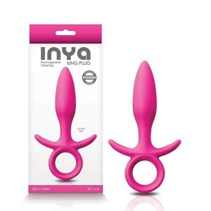 INYA King - Pink Small Rechargeable Butt Plug