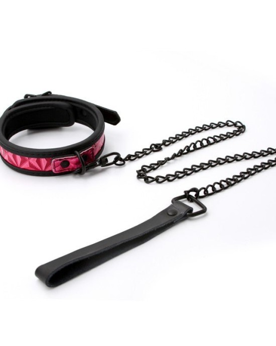 Sinful 1'' Pink Adjustable Collar