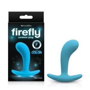 Firefly Contour Glow in Dark Small Anal Plug