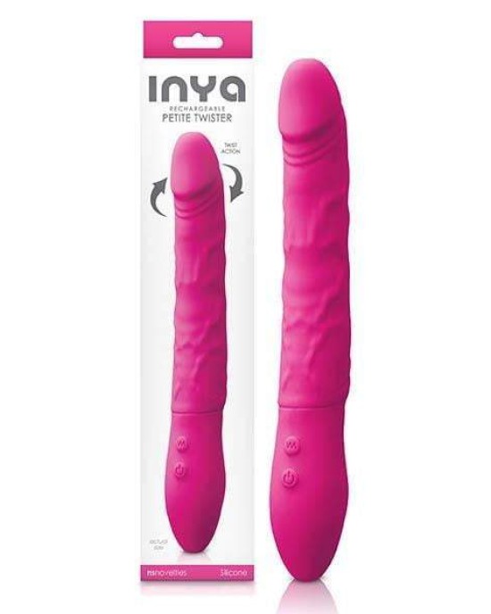 INYA Petite Pink Rotating Twister Vibrator