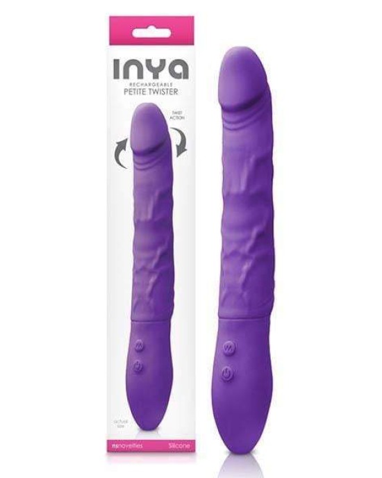 INYA Petite Purple Rotating Twister Vibrator