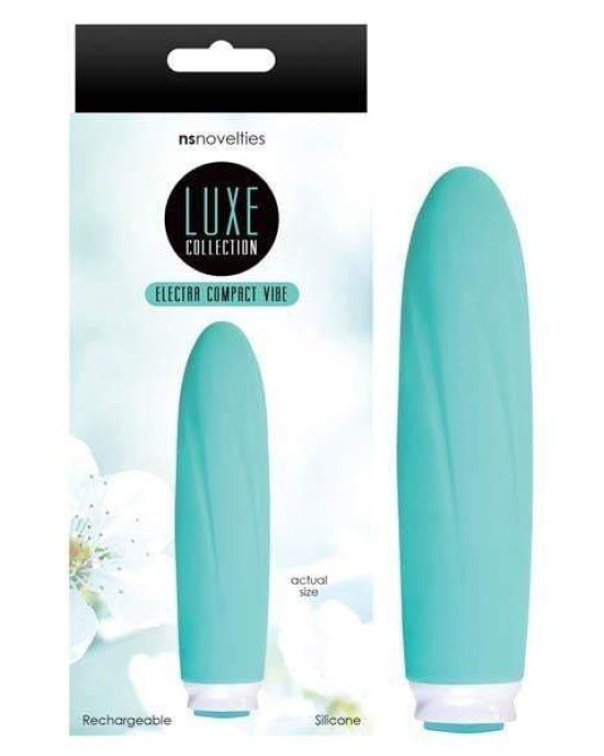 Luxe - Electra Turquoise 4.25 Inch Rechargeable Mini Vibe