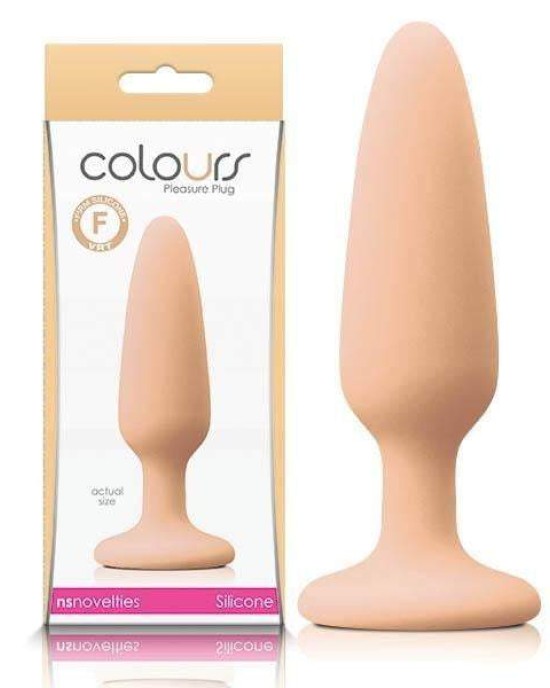 Colours Pleasures Flesh Small Butt Plug