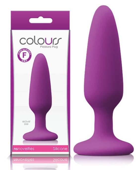 Colours Pleasures Purple Small Butt Plug