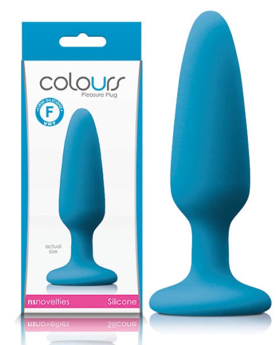 Colours Pleasures Blue Small Butt Plug