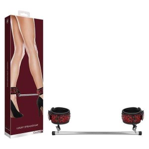 Ouch! Luxury Burgundy Restraint Spreader Bar