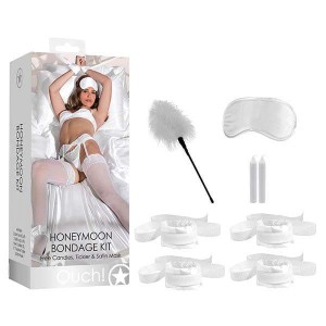 Ouch! Honeymoon Bondage Kit - 8 Piece Set