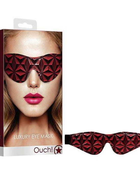 OUCH! Luxury Burgundy Eye Mask