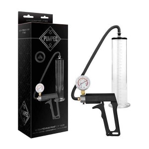 Pumped Ultra-Premium 9 Inch Penis Pump With Trigger & Gauge