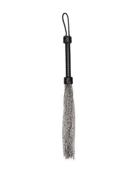 Ouch! Pain Metal Chain Leather/Metal Flogger