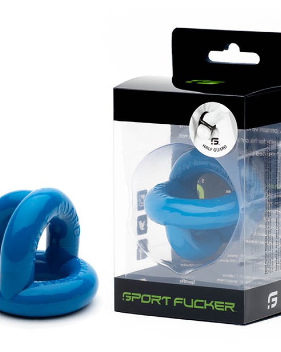 Sport Fucker Half Guard Police Blue Cock Ring