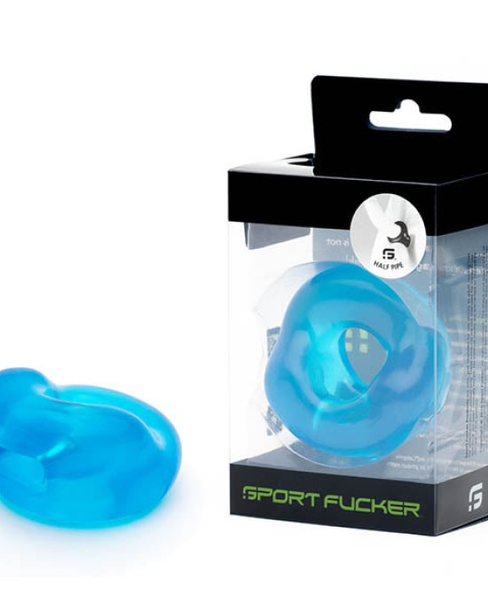 Sport Fucker Half Pipe Ice Blue Cock Ring