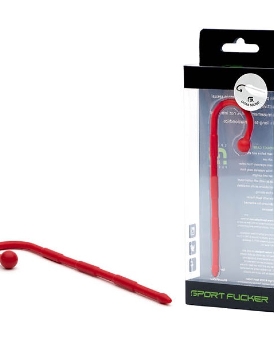 Sport Fucker Ultra Sound Red Silicone Urethral