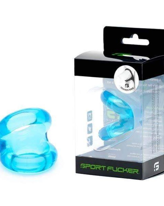 Sport Fucker Trainer Ice Blue Cock & Ball Ring