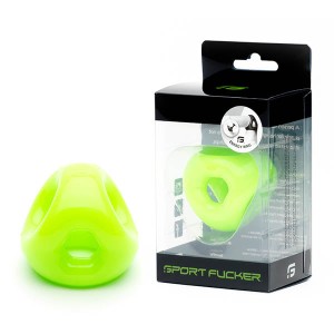 Sport Fucker Energy Neon Green Cock & Ball Ring