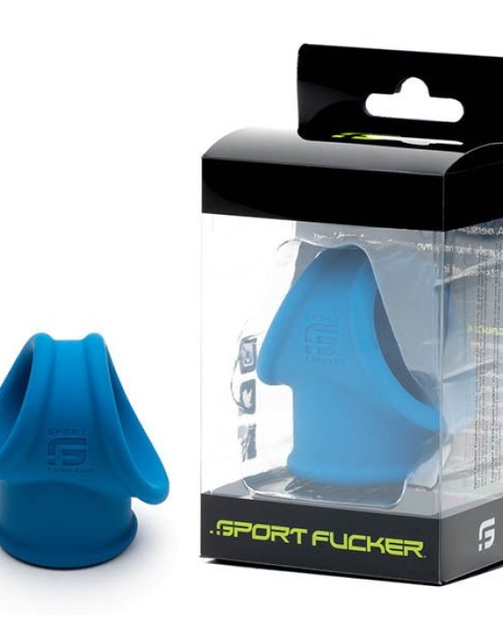 Sport Fucker Blue Cock & Ball Harness Ring