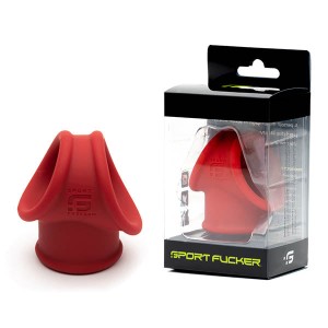 Sport Fucker Red Cock & Ball Harness Ring