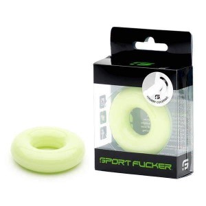 Sport Fucker Rubber Glow In Dark Cock Ring