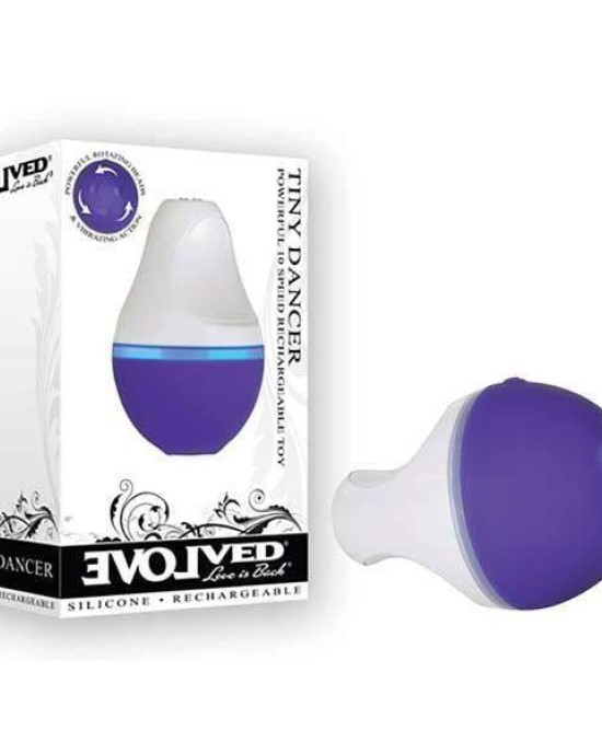 Evolved Tiny Dancer Purple Rotating Stimulator