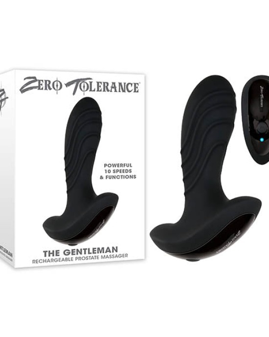 Zero Tolerance The Gentleman - Black Prostate Massager