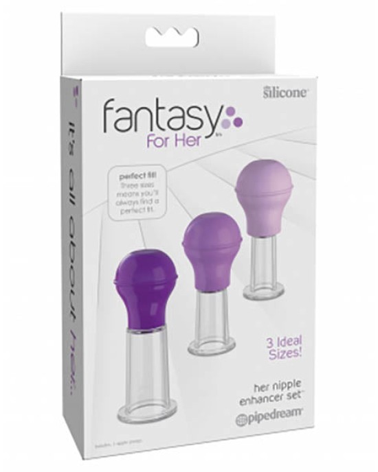 Fantasy For Her Nipple Enhancer Pump Set