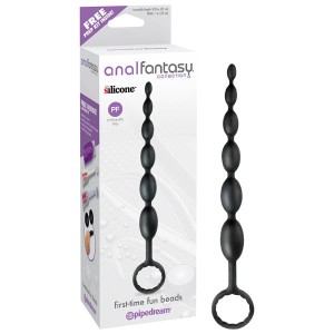 Anal Fantasy Collection First-Time Black Fun Beads