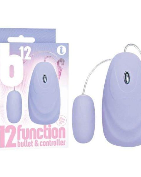 B12 Baby Blue 12-Function Bullet