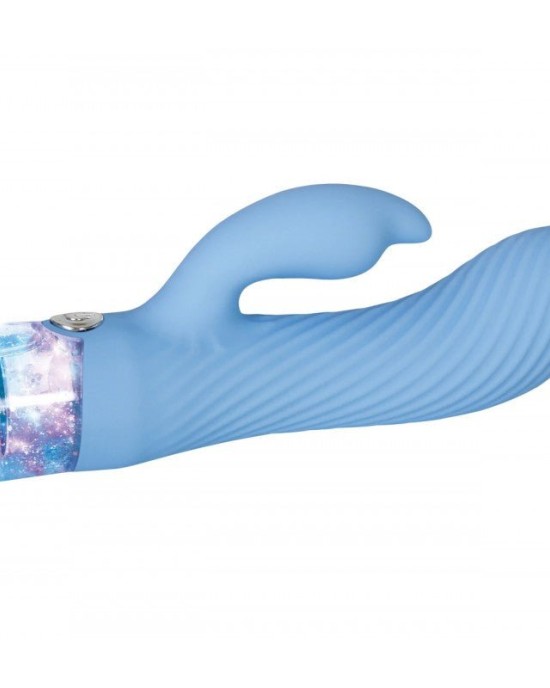 Evolved Glitteriffic Rabbit Vibrator - Blue