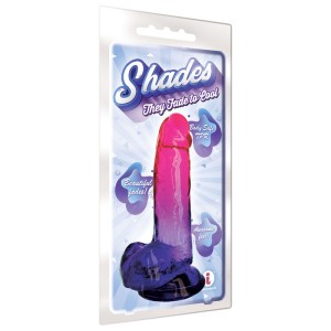 Icees Plum 8 Inch Jelly Dong with Suction Cup