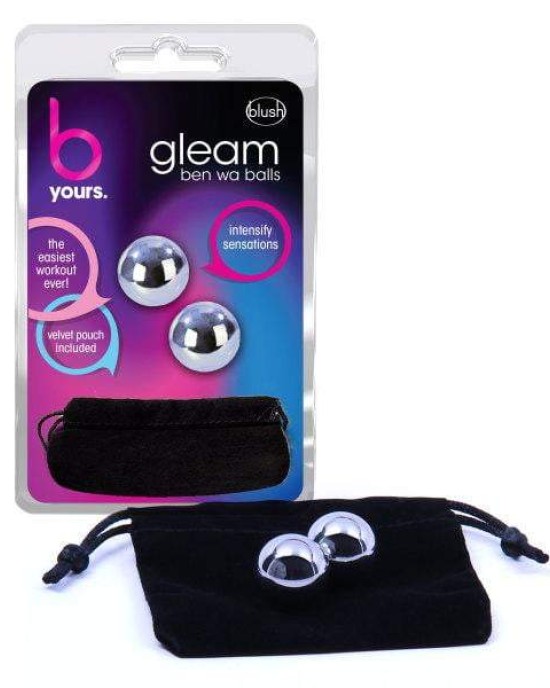 B Yours - Gleam Stainless Steel Kegel Balls