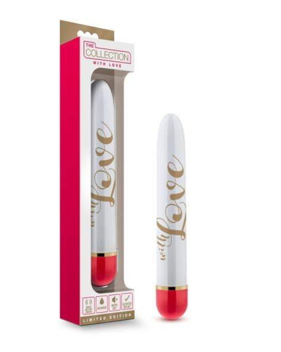 The Collection - + Love - White/Red Devil Vibrator