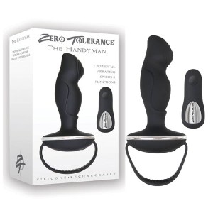 Zero Tolerance The Handyman Vibrating Anal Plug