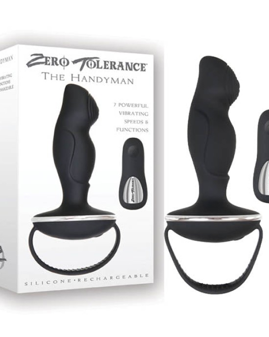 Zero Tolerance The Handyman Vibrating Anal Plug