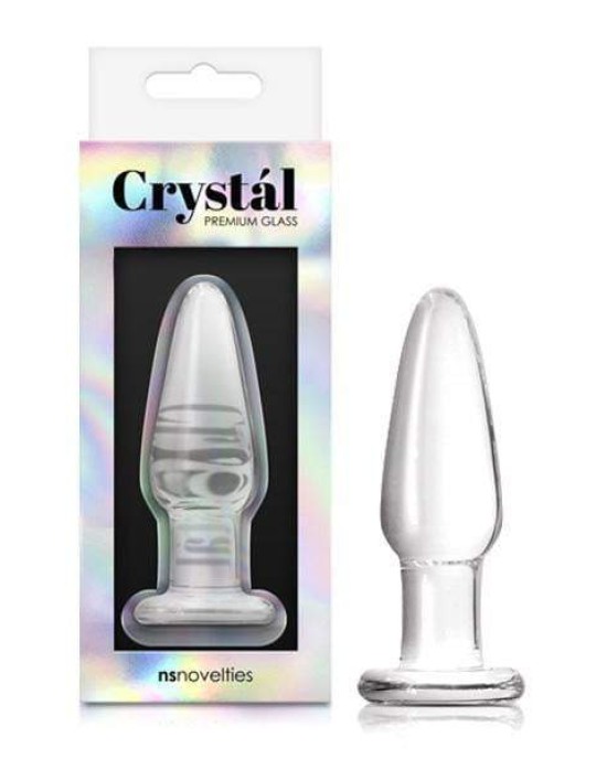 Crystal Small Glass Butt Plug