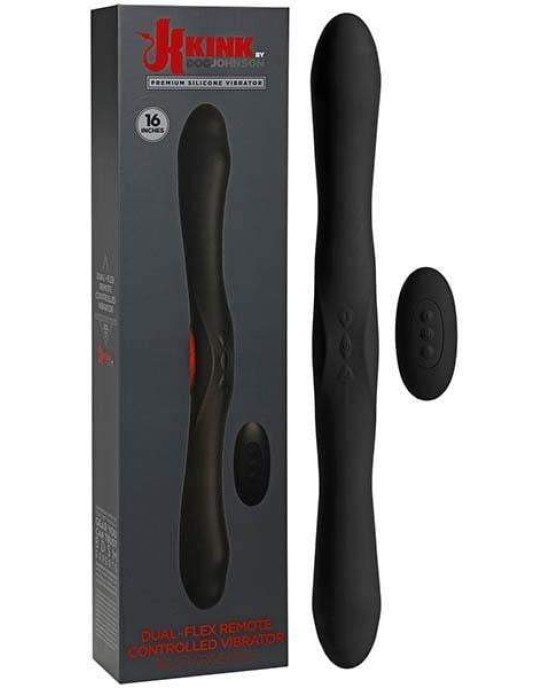 KINK Dual-Flex Vibrator Dong with Wireless Remote