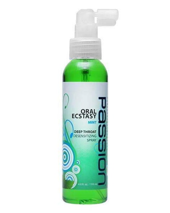 Passion Oral Ecstasy Mint Deep Throat Spray 118ml