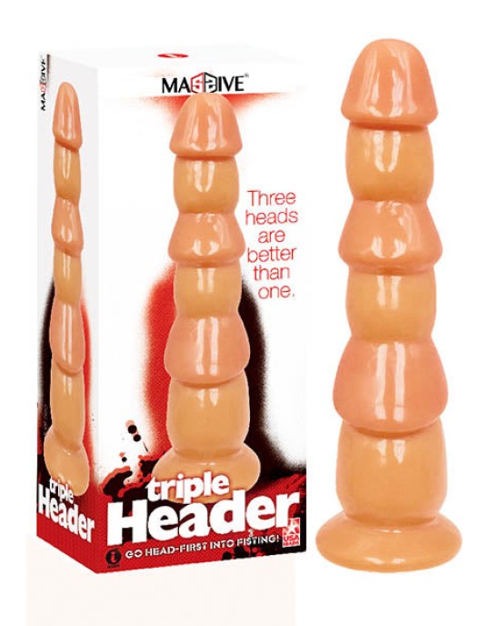 Massive Triple Header Dildo