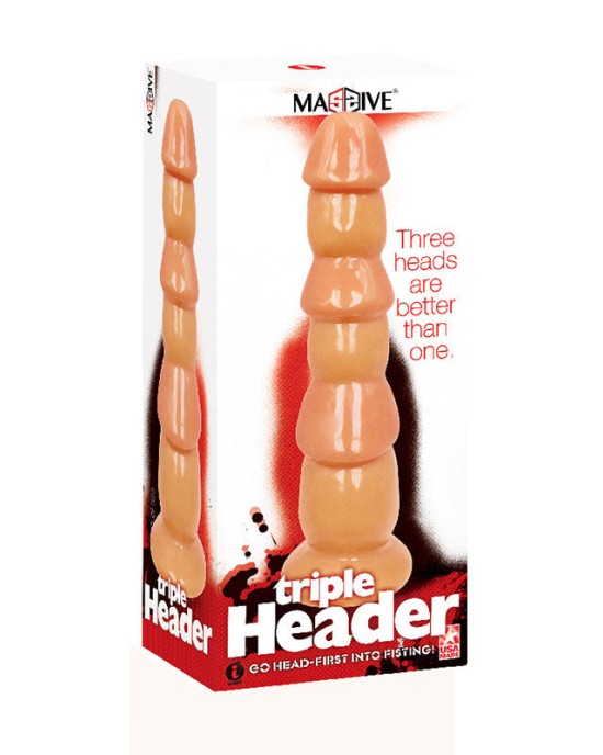 Massive Triple Header Dildo