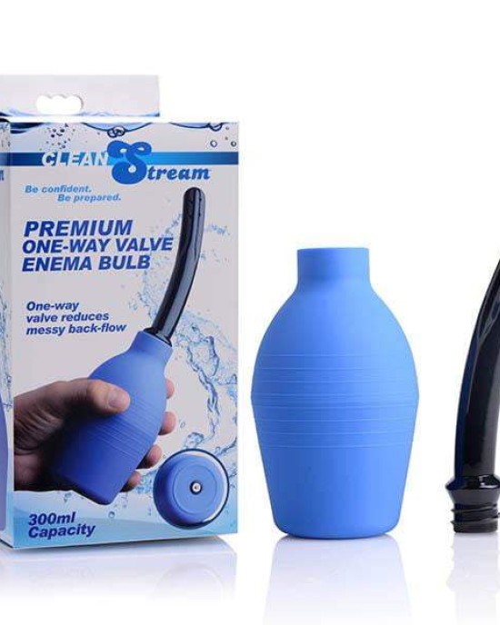 CleanStream Premium One-Way Valve Enema Bulb