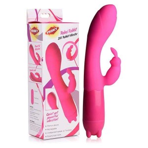 Frisky Rebel Rabbit Vibrator - Pink