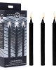 Master Series Fetish Black Drip Candles - 3 Pack