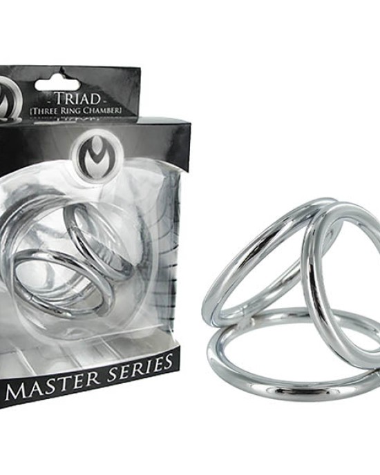 Master Series The Triad Cock and Ball Ring