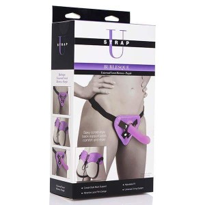 Strap-U Burlesque Universal Purple Harness