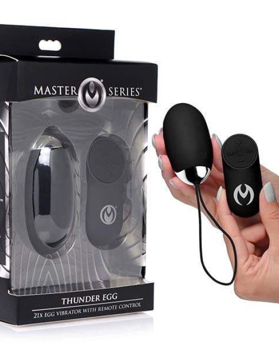 Master Series Black Thunder Egg with Remote