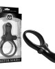 Master Series Mystic Vibrating Cock Ring - Black