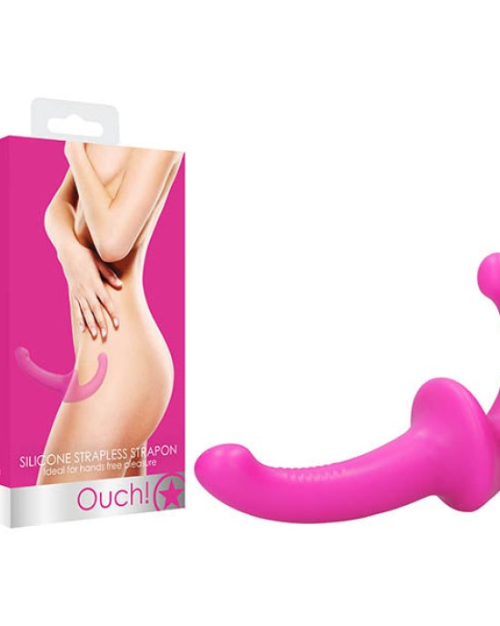 Ouch! Silicone Pink Strapless Strapon