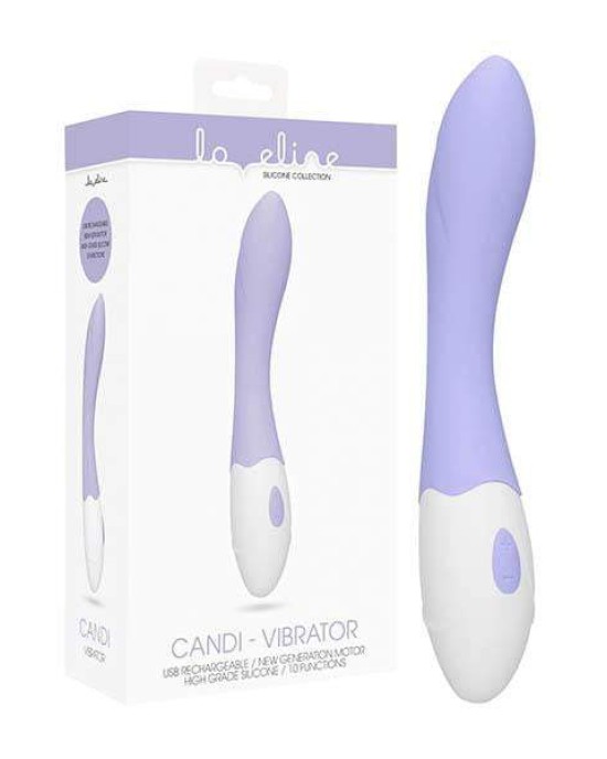 Loveline Candi Purple G-Spot Vibrator