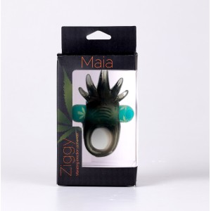 Maia Ziggy - Hemp Green Vibrating Cock Ring