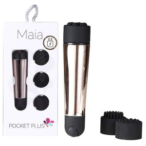 Maia Pocket Plus - Gold Mini Massager Wand