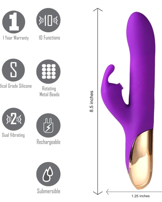 Maia Karlin Rabbit Vibrator - Purple